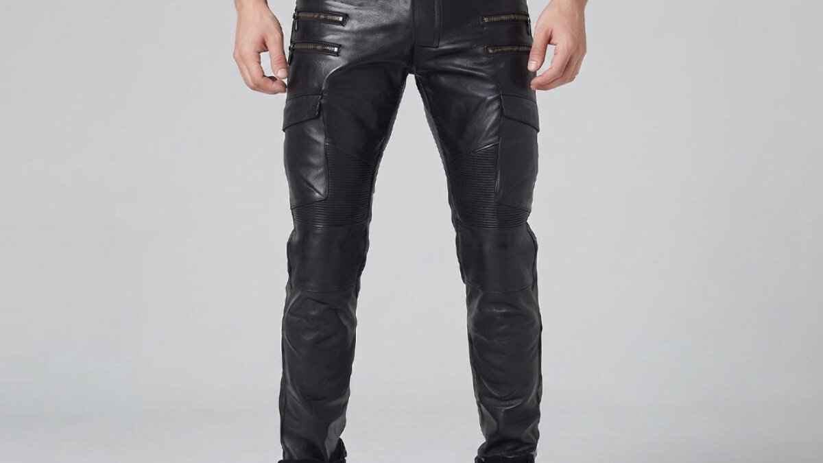 Tight Black Leather Pants - Mr Leather Shop
