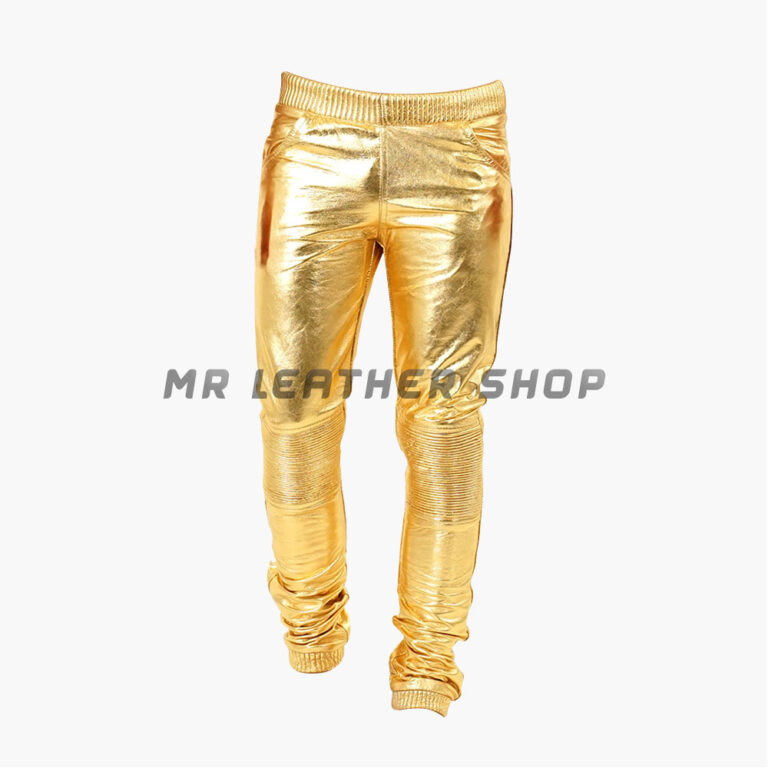 Gold Leather Pants Mr Leather Shop