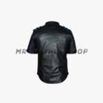Leather Motorcycle Shirt