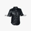 Leather Motorcycle Shirt