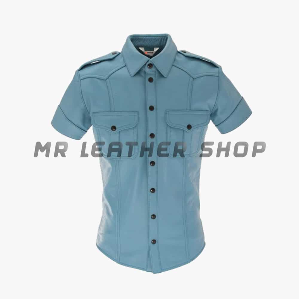 Leather Uniform Shirt
