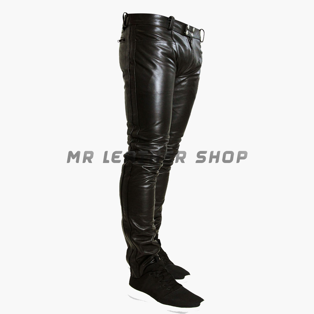Real Leather Pants 03