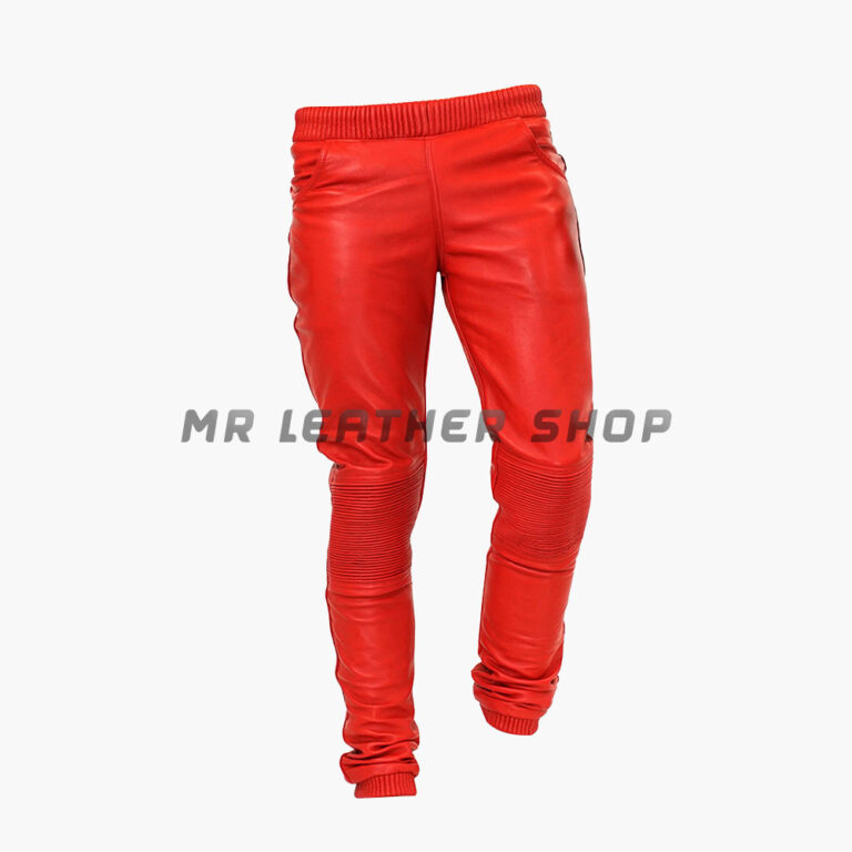 Red Leather Pants Mens Mr Leather Shop
