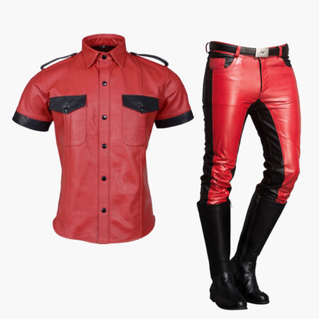 Red Leather Uniform