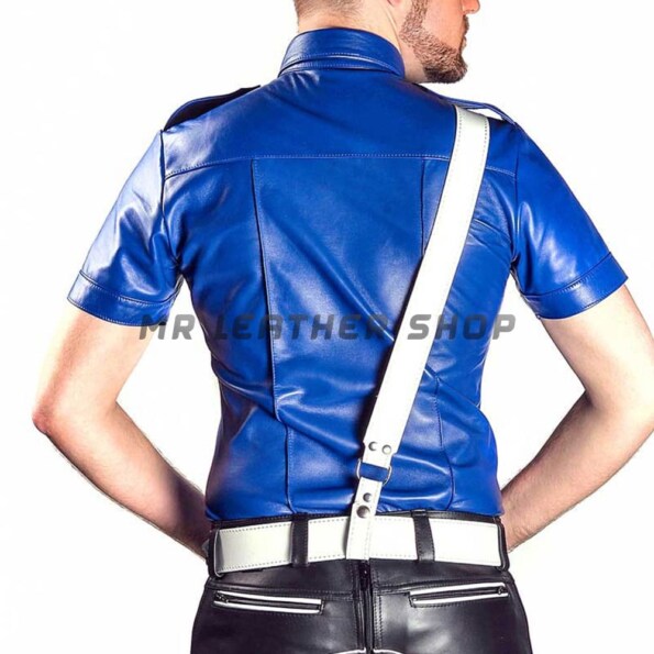 mens leather uniform