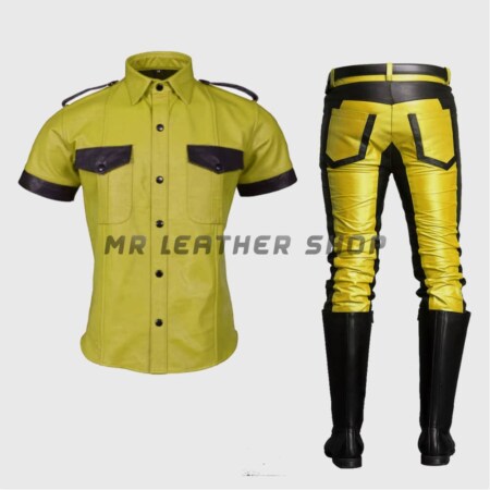 Police Leather Uniform