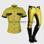 Yellow Leather Uniform