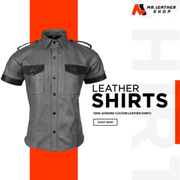 custom Leather shirts