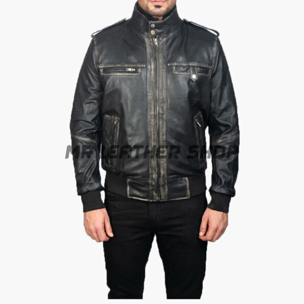 Vintage Black Biker jacket