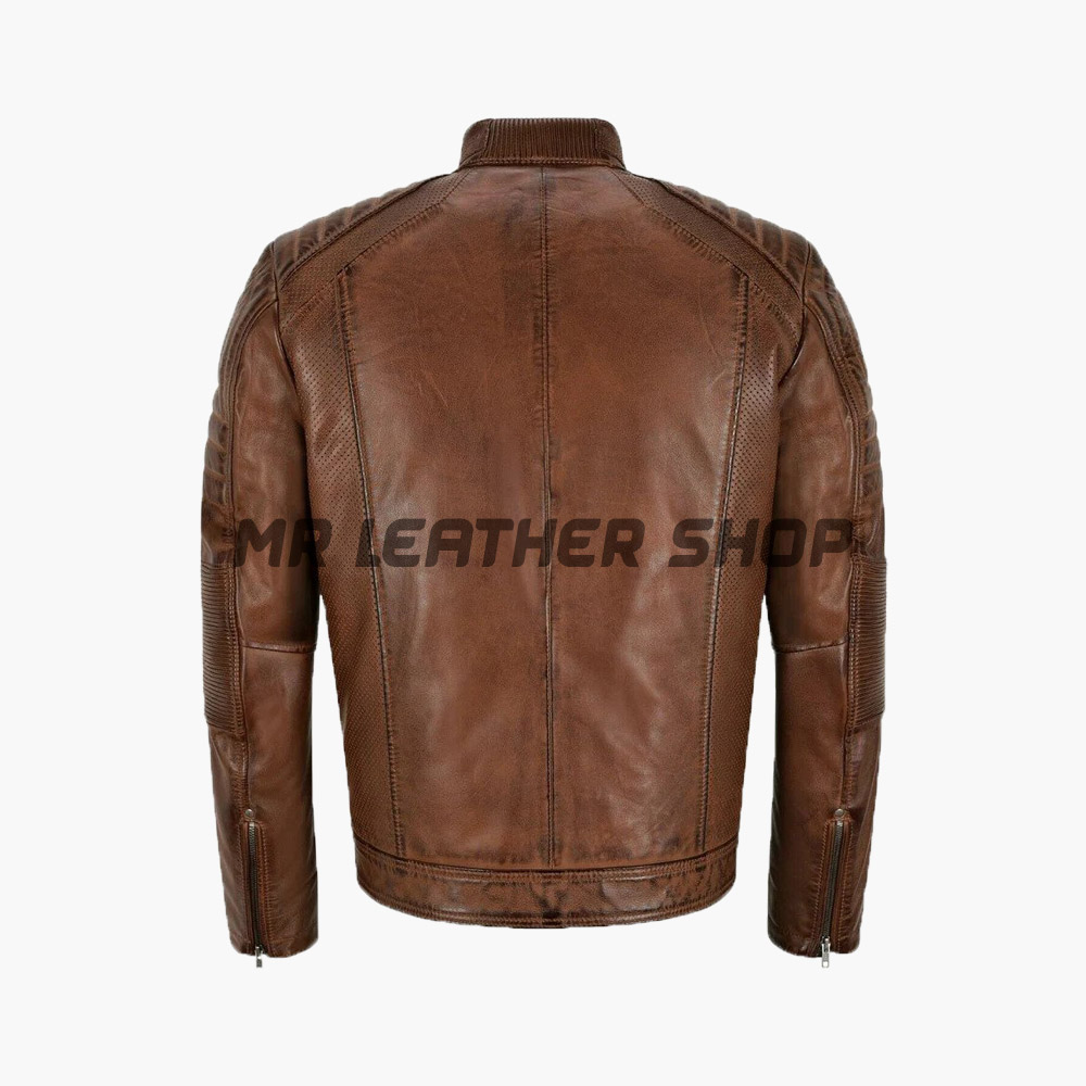 Buy MANGO Women Coffee Brown Solid Biker Jacket - Jackets for Women 7158048  | Myntra
