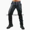 Leather Motorcycle Riding Pants