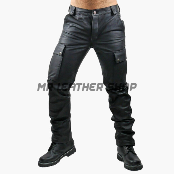 Leather Motorcycle Riding Pants
