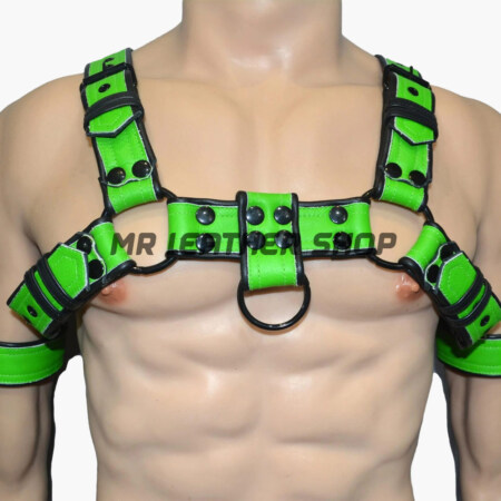 Mens Leather Body Harness