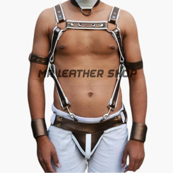 Leather Chest Harness