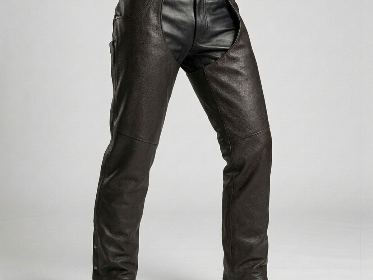 Leather Classic Black Chaps - Mr Leather Shop