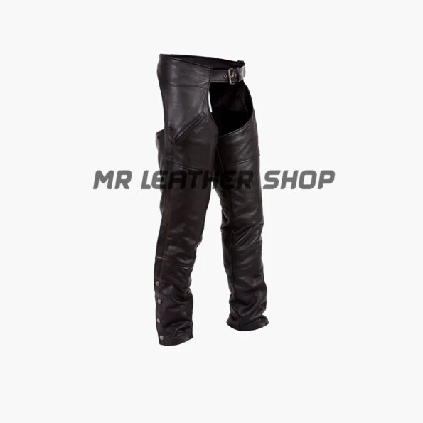 Leather Classic Black Chaps - Mr Leather Shop