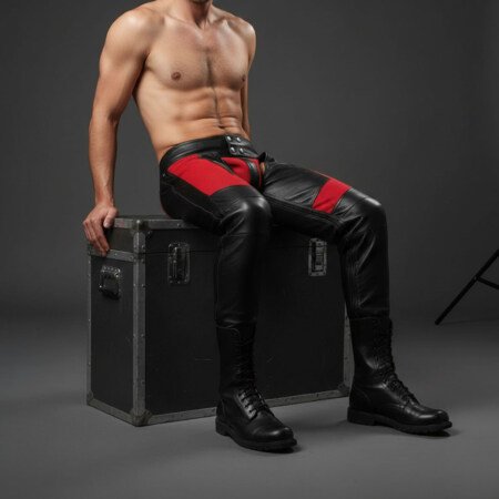 Leather Motorcycle Chaps