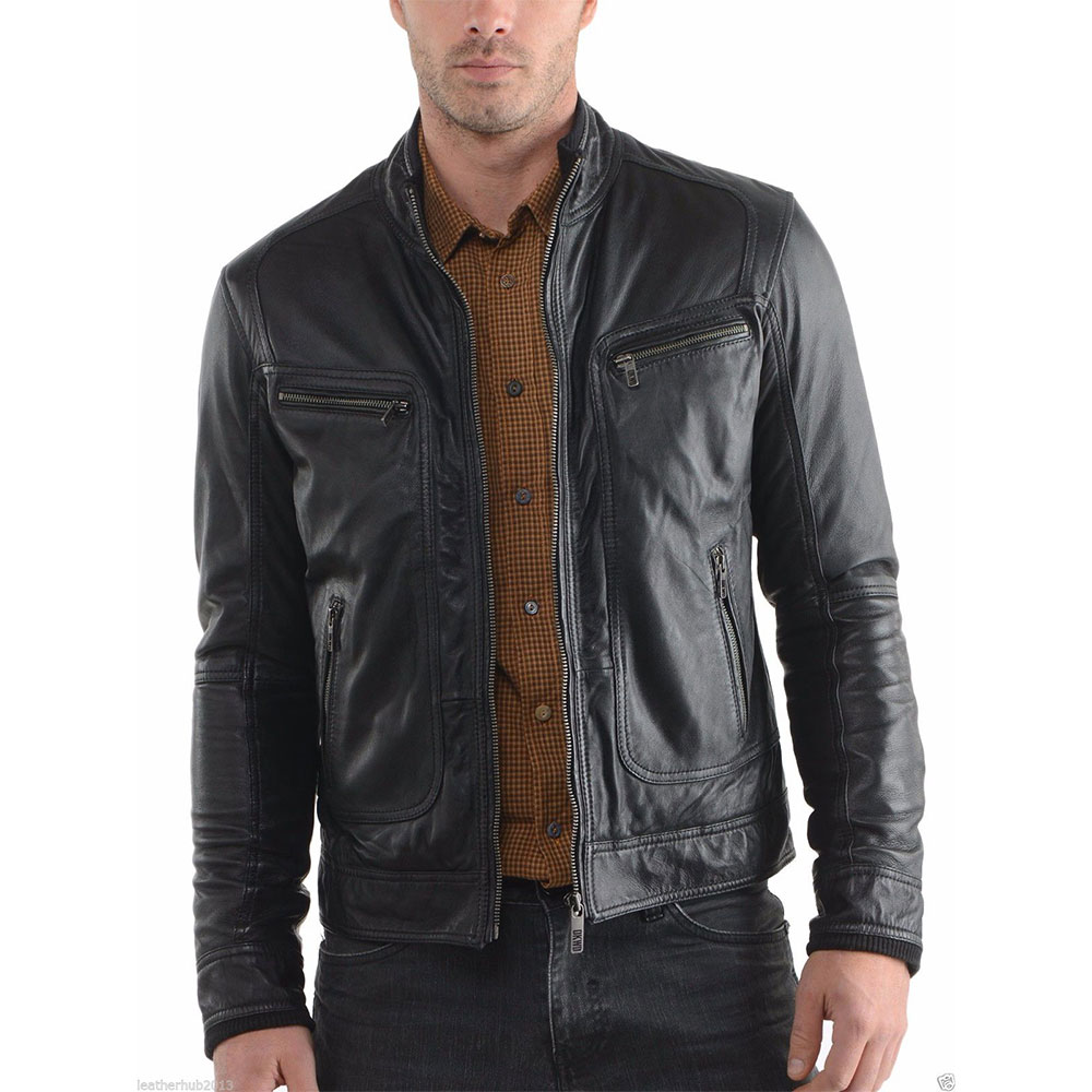 Genuine Leather Jacket For Men - Mr Leather Shop