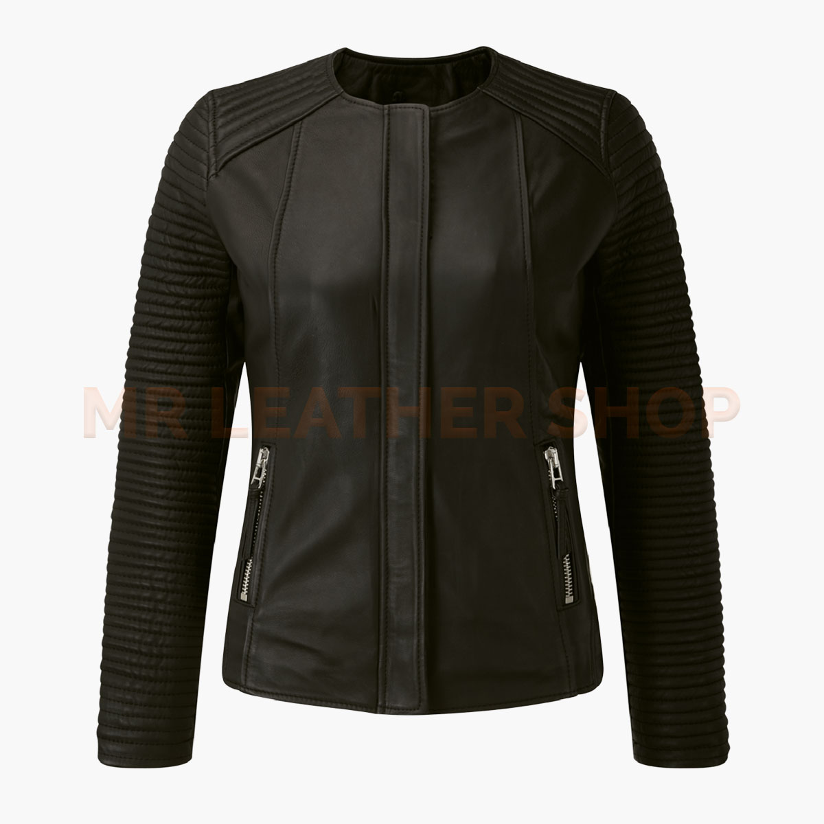 Black Leather Jacket Outfit Womens - Mr Leather Shop
