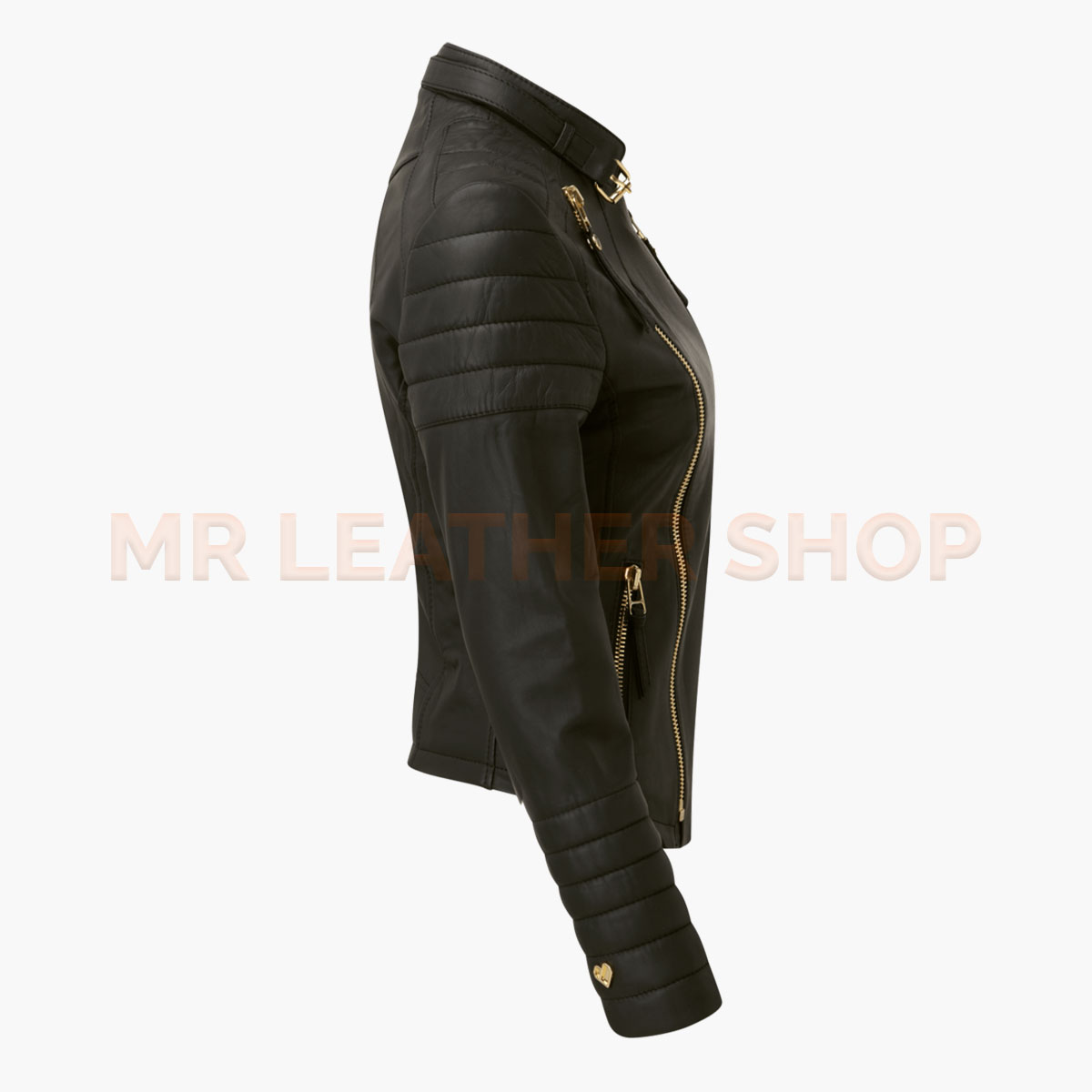 Black Leather Jacket For Women - Mr Leather Shop