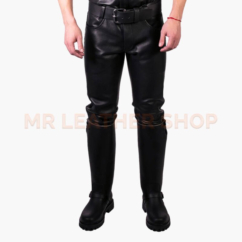 Leather Tassled Moto Pant (2013) main image 1