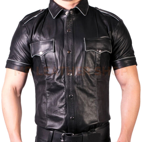 Leather Uniform Men Are Made With Genuine Cowhide Leather.