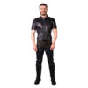 Leather-Police-Uniform-red