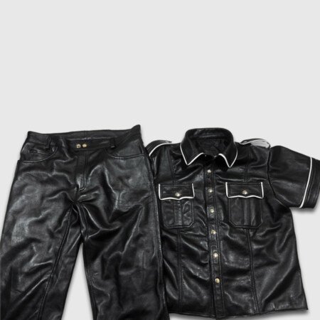Leather Police Uniform