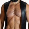 Leather Vest For Mens