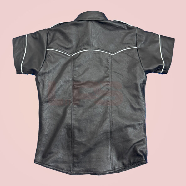 The Short Sleeve Police Shirt by Mr Leather Shop is an ideal blend of functionality, durability, and professional style. Tailored for those who demand comfort and versatility, this shirt is constructed using high-quality, breathable fabric that ensures ease of movement during long hours of wear. Its short sleeve design makes it a practical choice for warm-weather conditions while maintaining the iconic look associated with police uniforms.