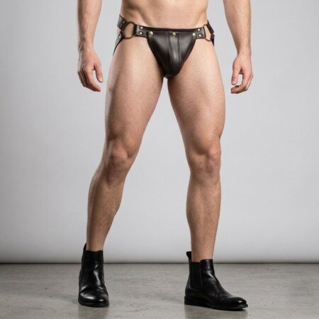 Mens Leather Jock Straps