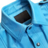 Male Leather Shirt