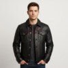 Casual Leather Jackets For Men