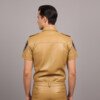 chp leather shirt back view
