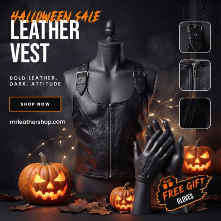 Leather Vest Halloween Deal