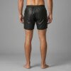 perforated leather shorts