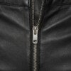 leather zipper shorts