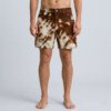 Mens Hairon Leather Shorts