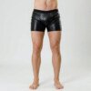 mini leather shorts