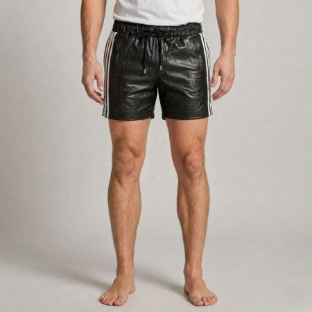 Real Leather Shorts